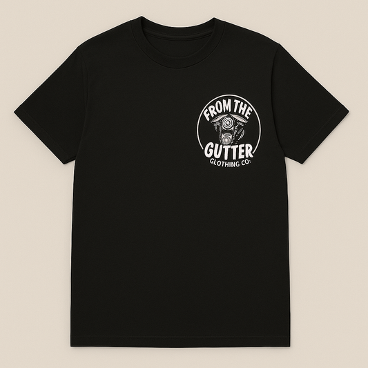 Black “v-shirt”