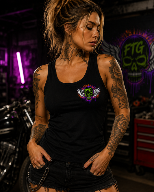 FTG - WOMENS SKULL SUMMER TANK