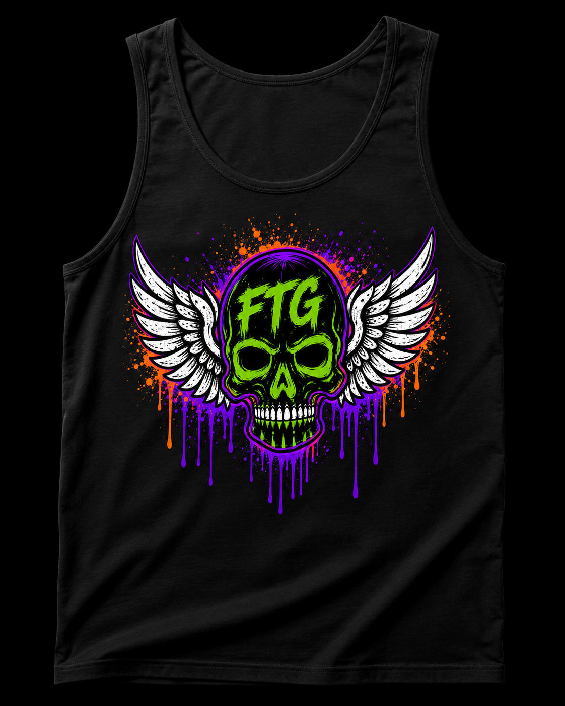 FTG MENS SKULL SUMMER TANK