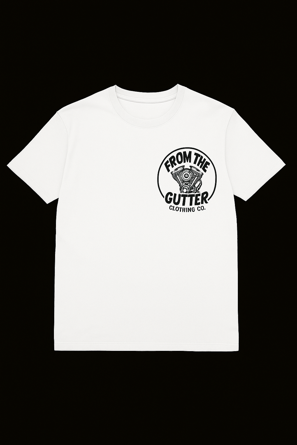 White “v-shirt”